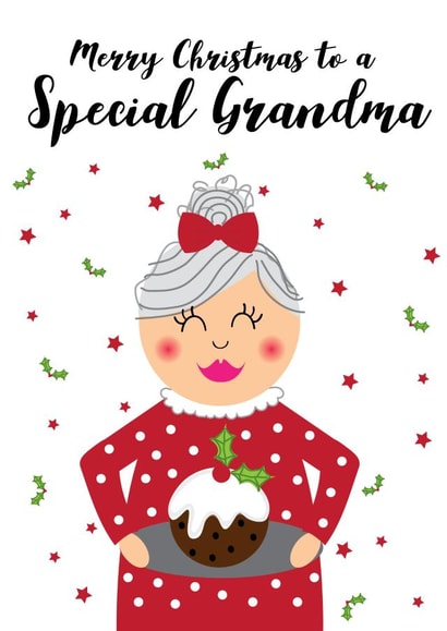 A cute Christmas card for a special Grandma. created by Memelou
