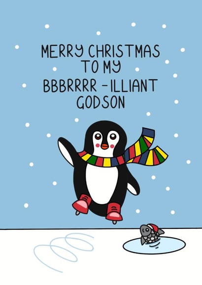 Merry Christmas to my brilliant Godson created by Schnauzer Scribbles