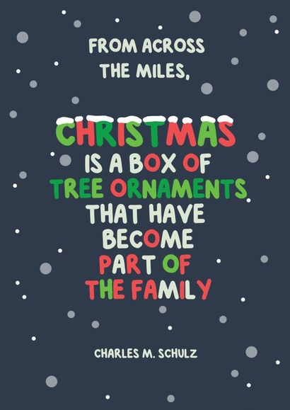 A Beautiful Christmas Message for You Loved Ones Across the Miles created by @MarcoLooks