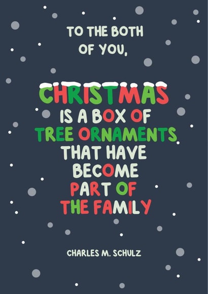 A Beautiful Christmas Message for Them Both created by @MarcoLooks