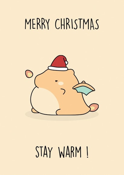 Cute Pokemon Christmas card for your friends or family created by Rishi