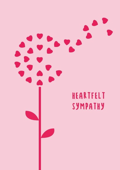 HEARTFELT SYMPATHY CARD created by Sean Cullen