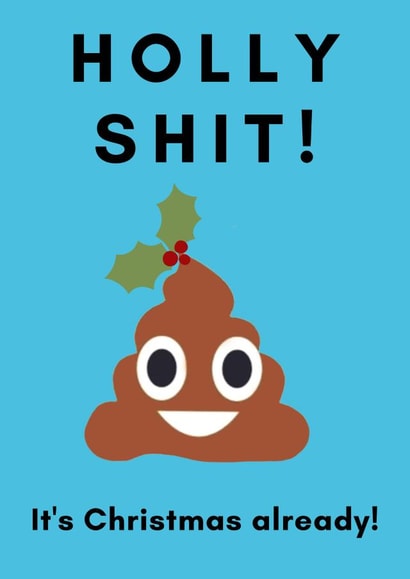 Holly Shit It's Christmas Already! created by Lily Steel