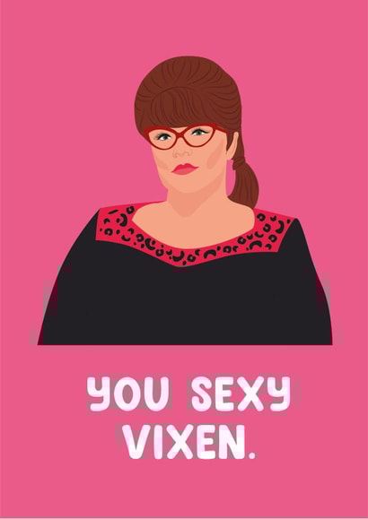 Funny The Chase Vixen Card created by Sarah Shields Designs