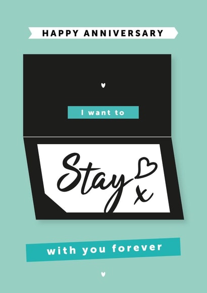 Married at first sight inspired Anniversary card created by Bex Clark - Peachy Days Design