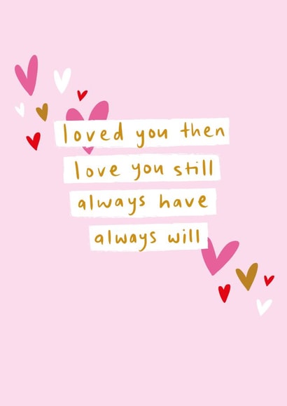 Cute Valentines Card For Significant Other – Love You – Anniversary ...