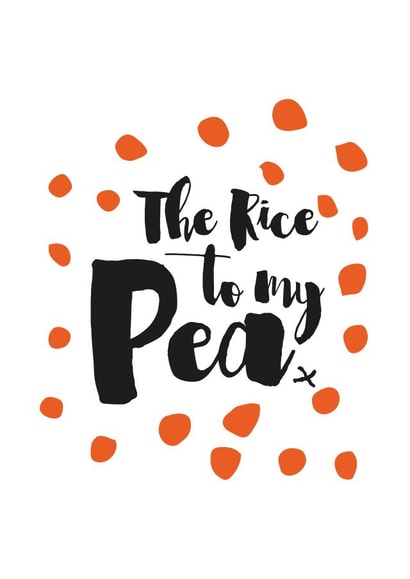 Cute Anniversary Card For Significant Other - Caribbean Food reference created by New Maroons