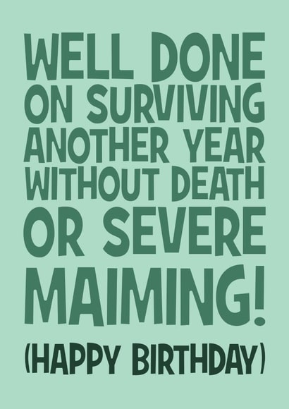 Birthday Maiming created by TyoSolo