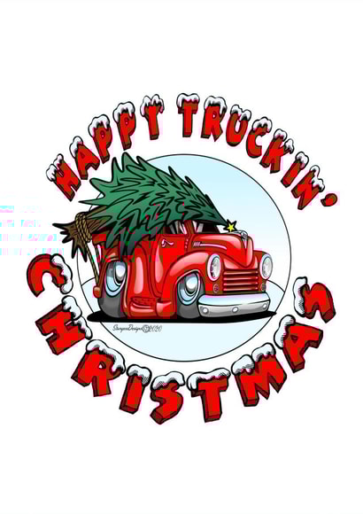 Funny Christmas card for motor fans of all ages with cheeky sentiment. created by Sturgess Designs