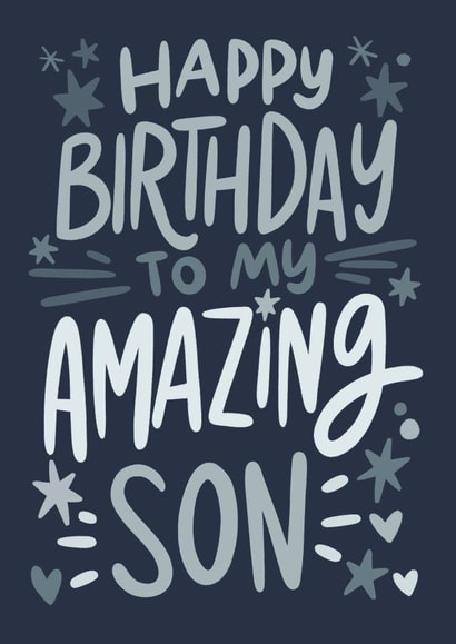 Happy Birthday to my amazing son created by Natalia Gonzalez