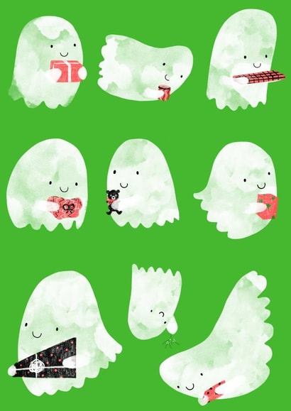 Ghosts of Christmas Presents created by Happy Stuff Studio