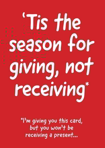 'Tis the season for giving created by Cards Ink