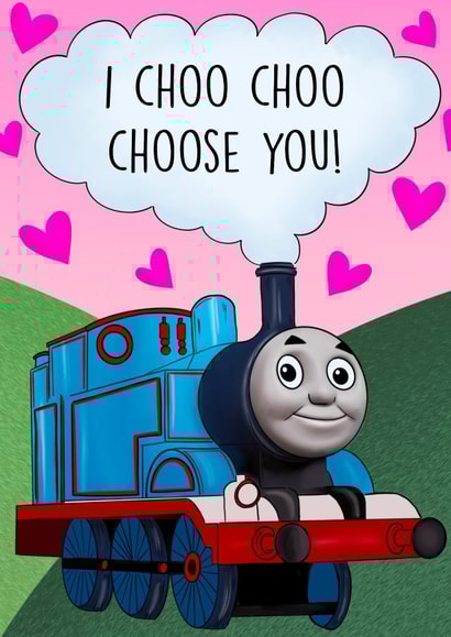 I choo choo choose you! created by Poppy & Mabel