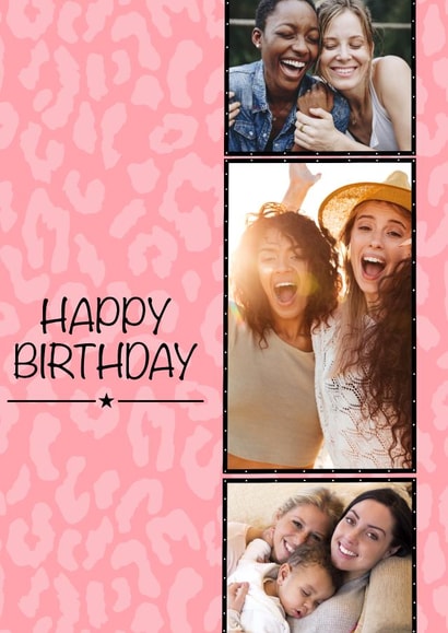 Birthday For her  Personalised Photo Card 48708 created by Little Prints Fred Designs
