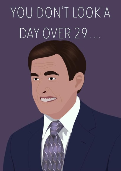 Michael Scott - birthday - 30th birthday - funny - the office created by @alexcliffyart