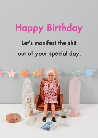 Positive Birthday Vibes created by Bold & Bright Cards