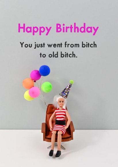 Funny Birthday created by Bold & Bright Cards