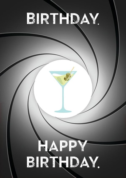 James Bond, 007, Daniel Craig, Birthday, Happy Birthday - Birthday Card created by Orsum-art