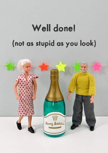 Well done you created by Bold & Bright Cards