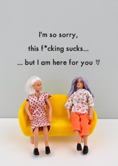 I'm here for you created by Bold & Bright Cards