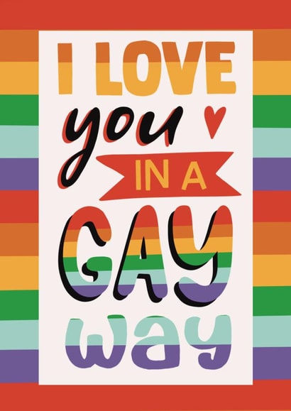 LGBTQ+ Valentine's Day Card created by AbiGoLucky