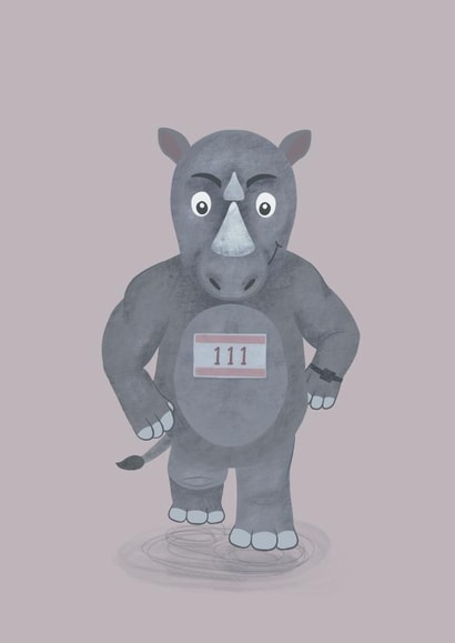 Run rhino run created by Shannon Flynn