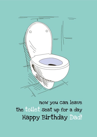 Rude Birthday Card for Dad created by JoyGreets