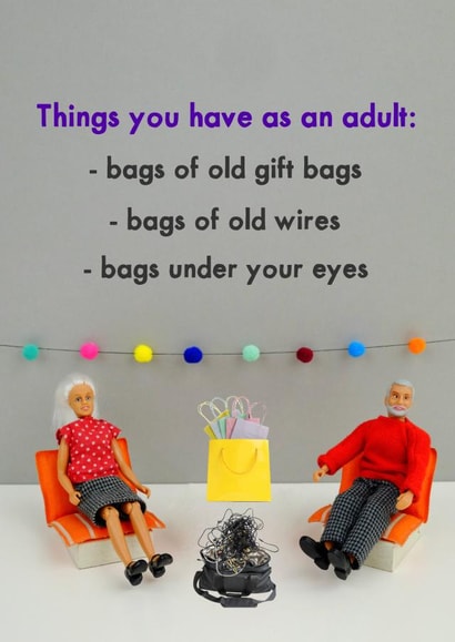 Bags created by Bold & Bright Cards