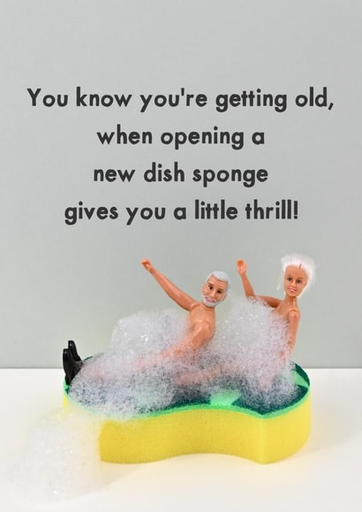 Dish sponge created by Bold & Bright Cards