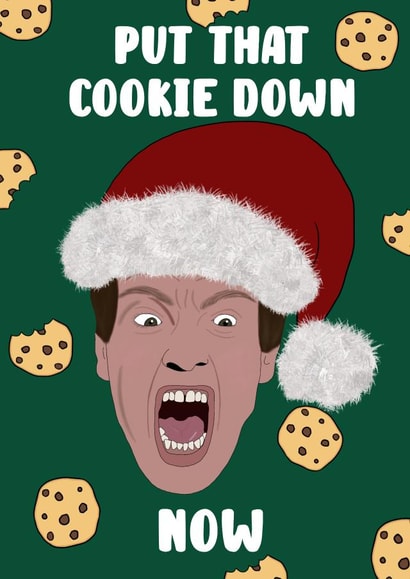 Funny Jingle all the way - put that cookie down - Schwarzenegger - Christmas created by Crispy Choons