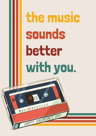 Valentines' - Cute, old skool music mixtape created by Helen Taylor