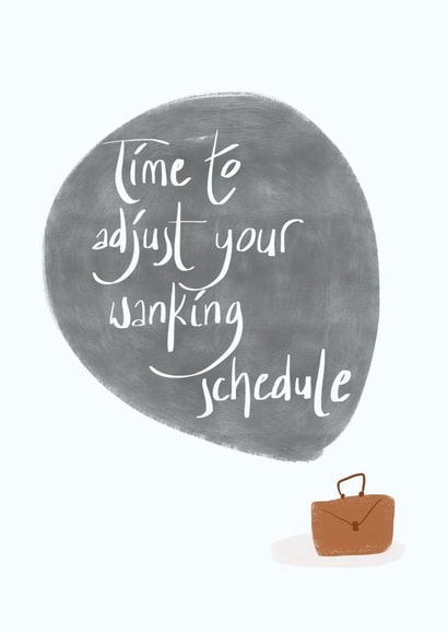 Rude card for new job – Funny card for friend - Career progression created by Tough Love