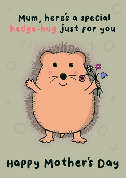 Mother’s Day - Mum - A special hedge-hug created by The Northern Bird