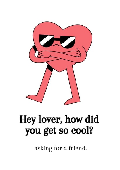 Hey Cool Lover created by YA DSGN