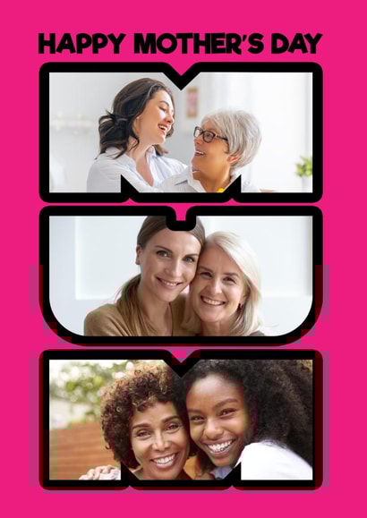 Love cute Mothers Day Personalised Photo Card 22034 created by Blind Faith