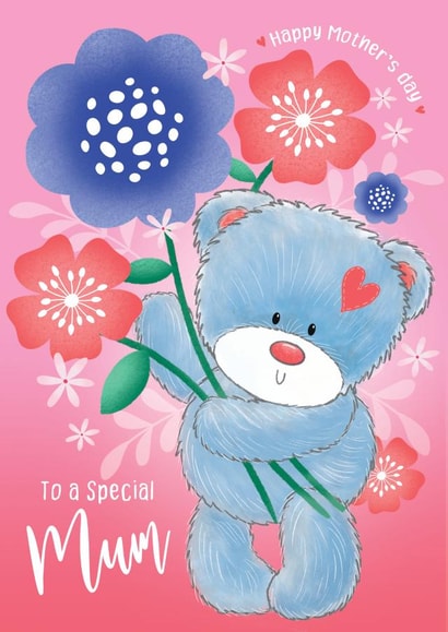 Special Mum card on Mother's Day created by Trudles Doodles Handmade