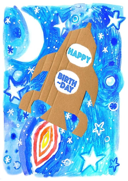 HAPPY BIRTHDAY
ROCKET created by Dave Sutton