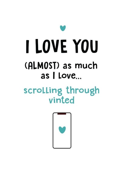 Valentines Day Vinted card created by Bex Clark - Peachy Days Design