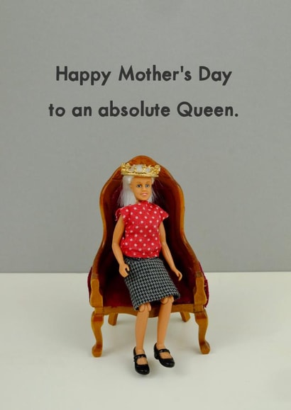 Queen Mum created by Bold & Bright Cards