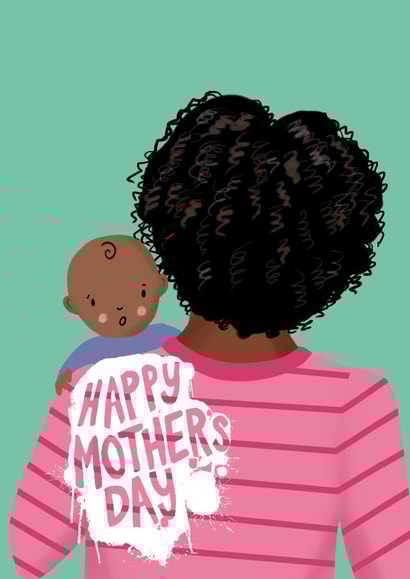 Mother's Day Card from Baby - First Mother's Day Card - Mother's Day New Baby created by Jessie Maeve Studio