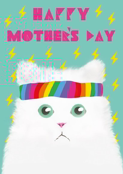 Cute Mother's Day Card - Cat Mums created by @ChildstarSamantha