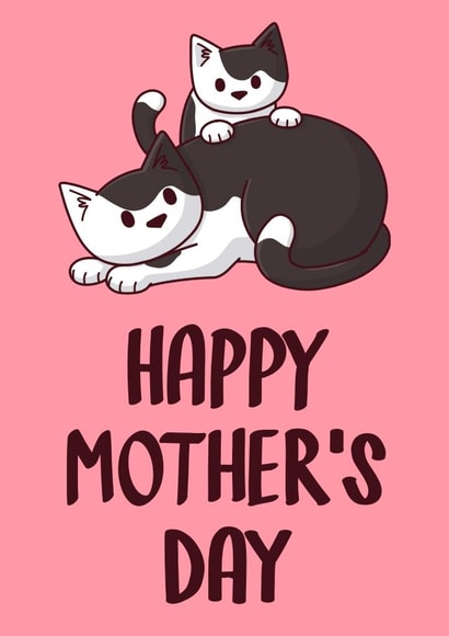 Happy Mother's Day Cats created by Doodlecats