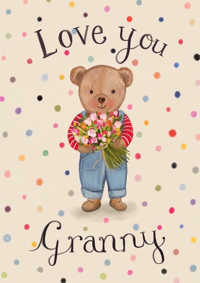 Granny Bear created by Love Lucy Illustration