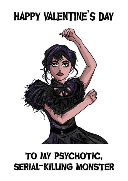 Fun Wednesday Valentines Day Card. created by Shaun Kendall