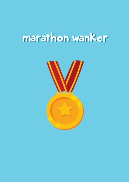 Marathon Wanker created by @Laura Lonsdale Designs