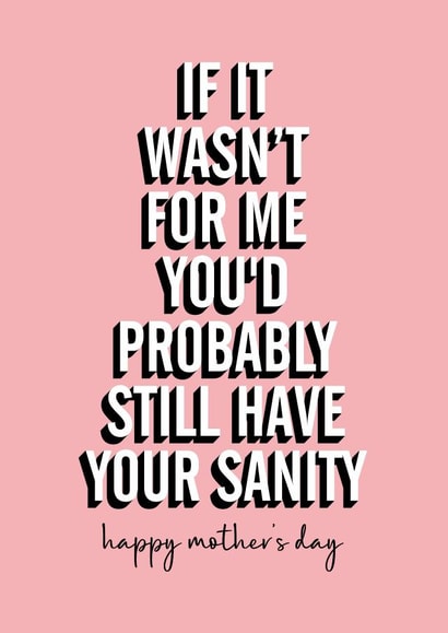 Funny Mother's Day Card - Happy Mother's Day created by Elise Williams