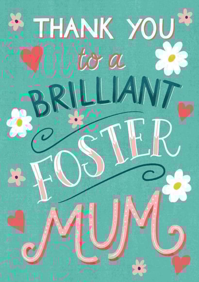 Foster Mum Mother's Day Card created by Silky Rose Design
