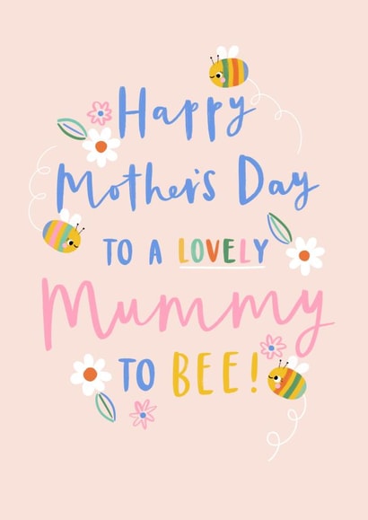 Cute Mother's Day Card - Mummy to bee! created by Jess Moorhouse