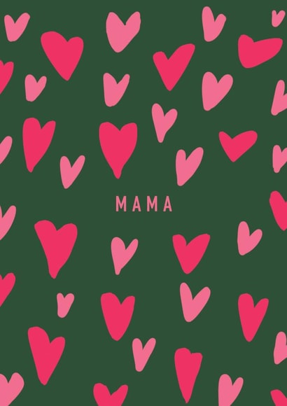 Pretty card for your mama created by HollyPop Print