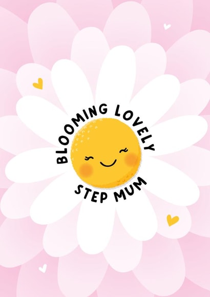 Blooming Lovely Step Mum Birthday Card / Mother's Day Card created by Macie Dot Doodles